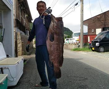 今シーズン 第２号のクエ 大石氏